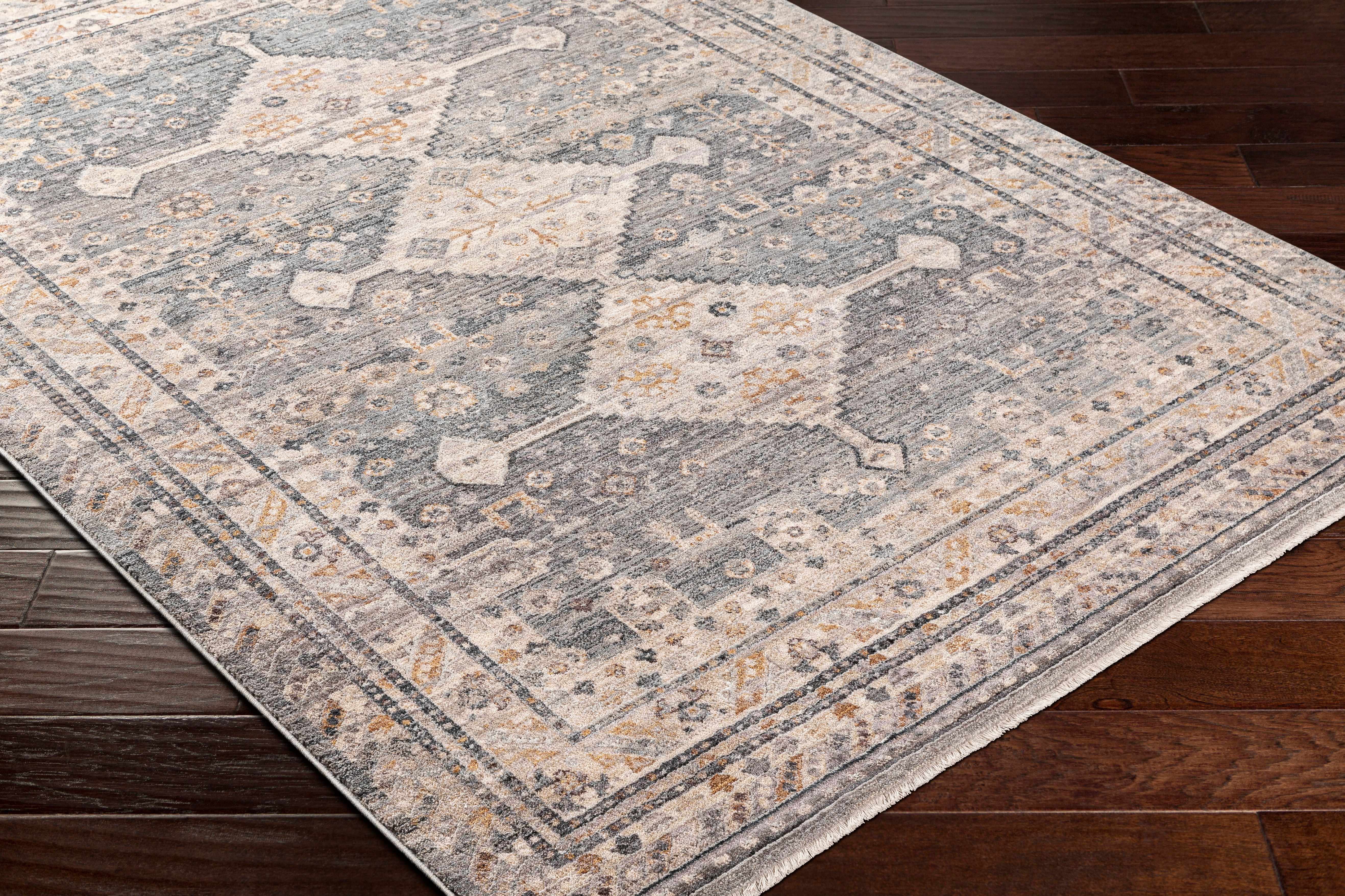 Lyam Luxe Rug with Fringes