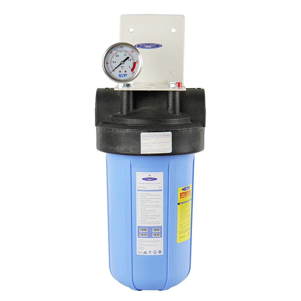 Compact Whole House Water Filter | Metal Removal (2-4 GPM | 1-2 people)