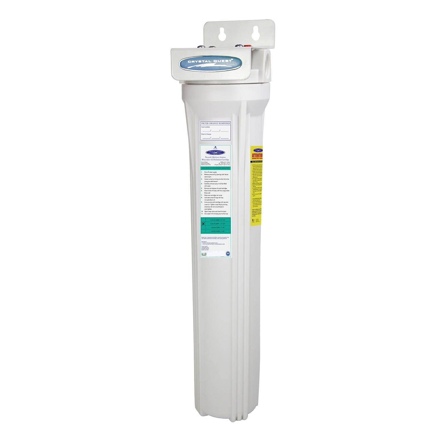 Mini Whole House Water Filter, Alkalizing (2-4 GPM | 1-2 people)