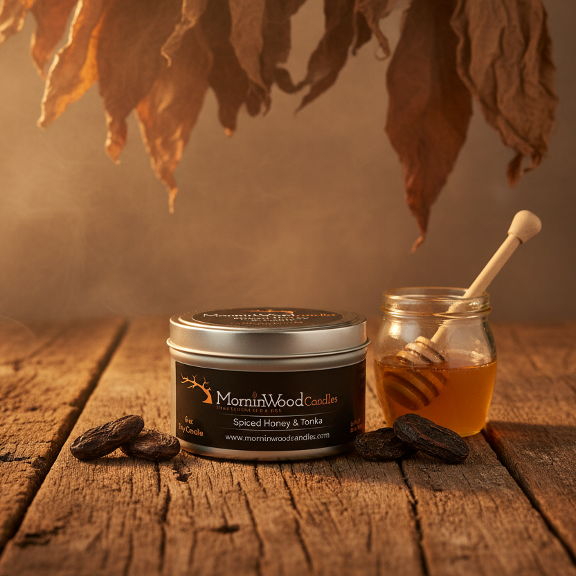 Spiced Honey & Tonka -Soy Tin Collection