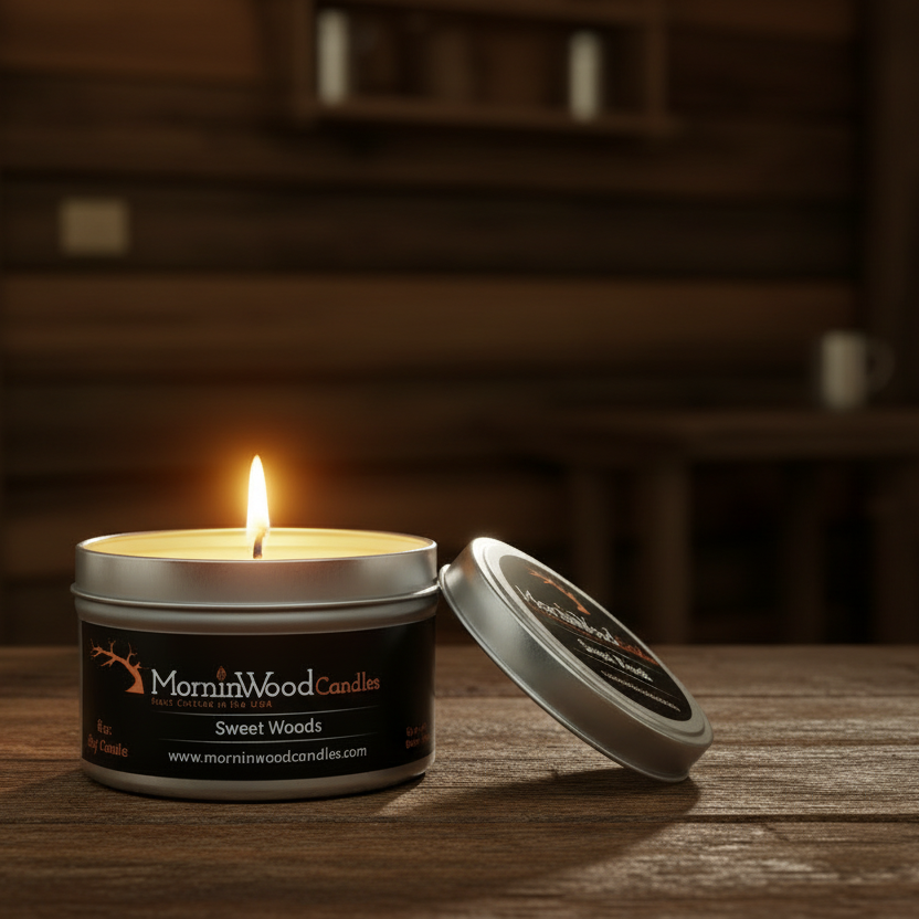 Sweet Woods - Soy Tin Collection