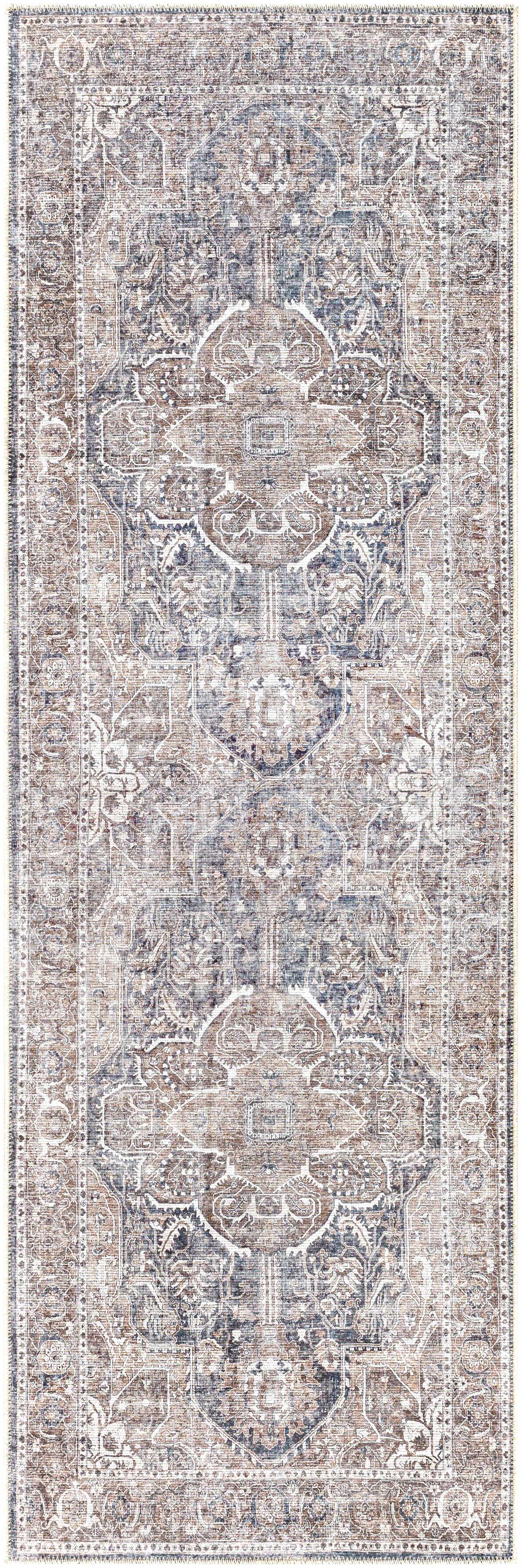 Mignon Washable 7ft Runner Rug