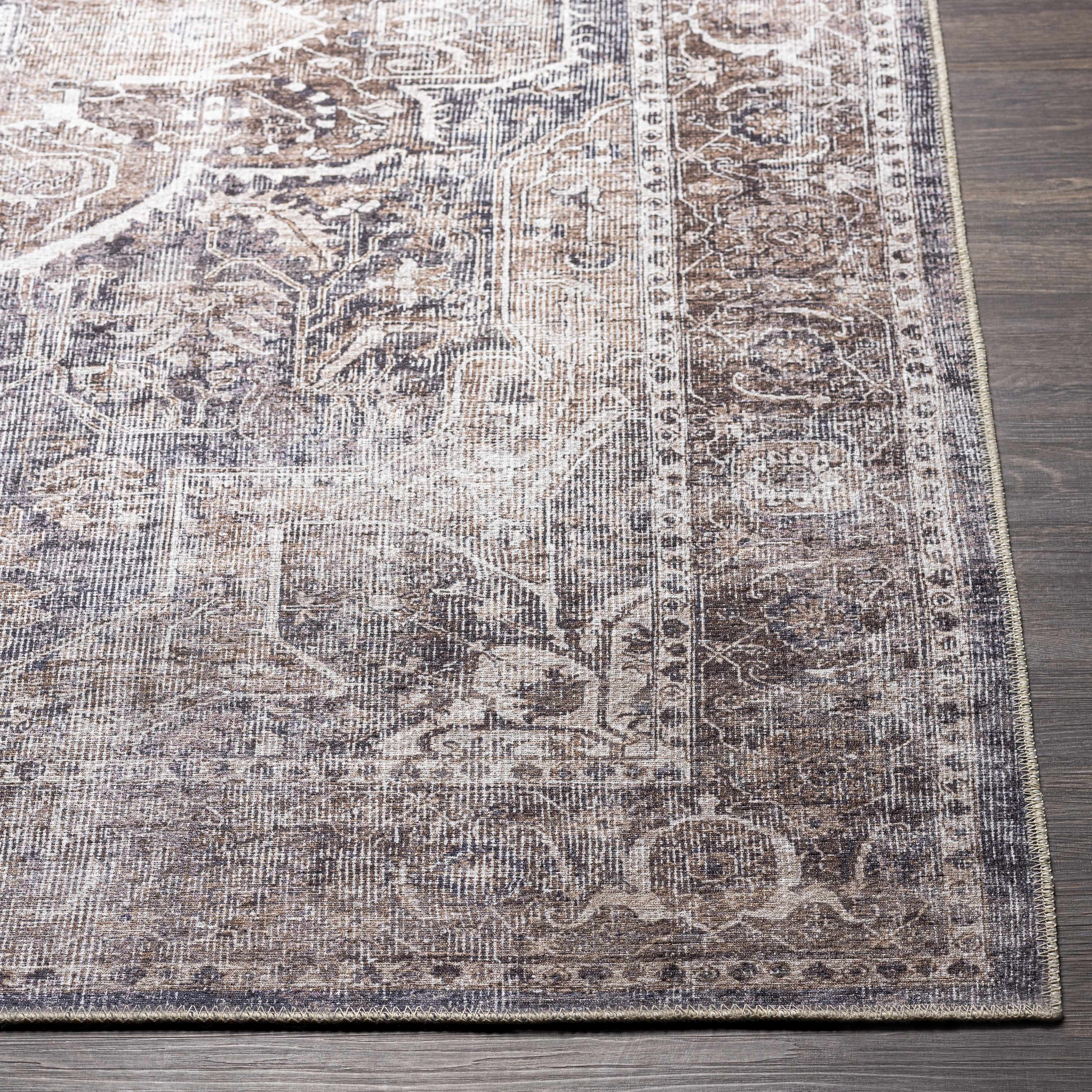 Mignon Washable 7ft Runner Rug