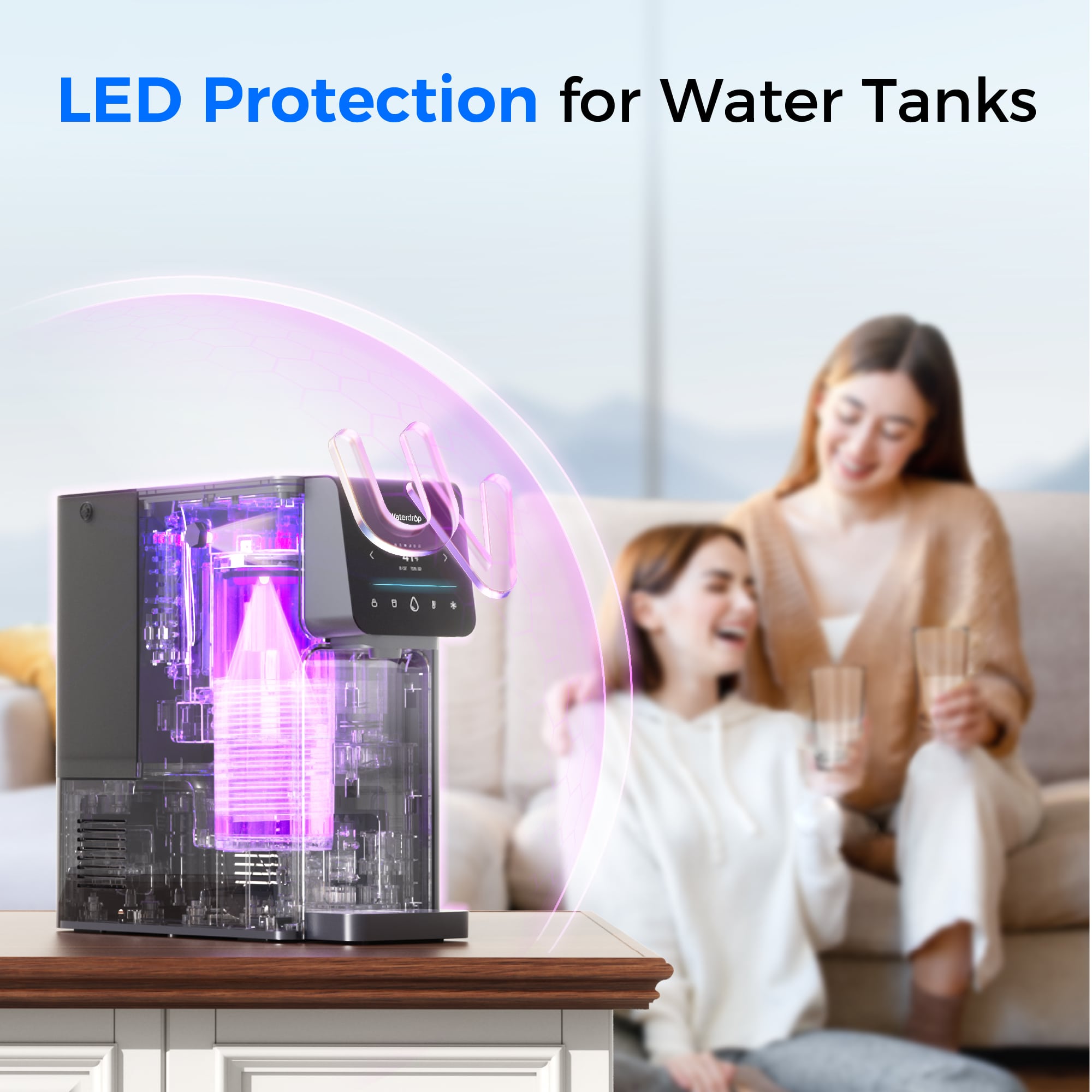 Waterdrop Reverse Osmosis Hot Cold Water Dispenser,  A1