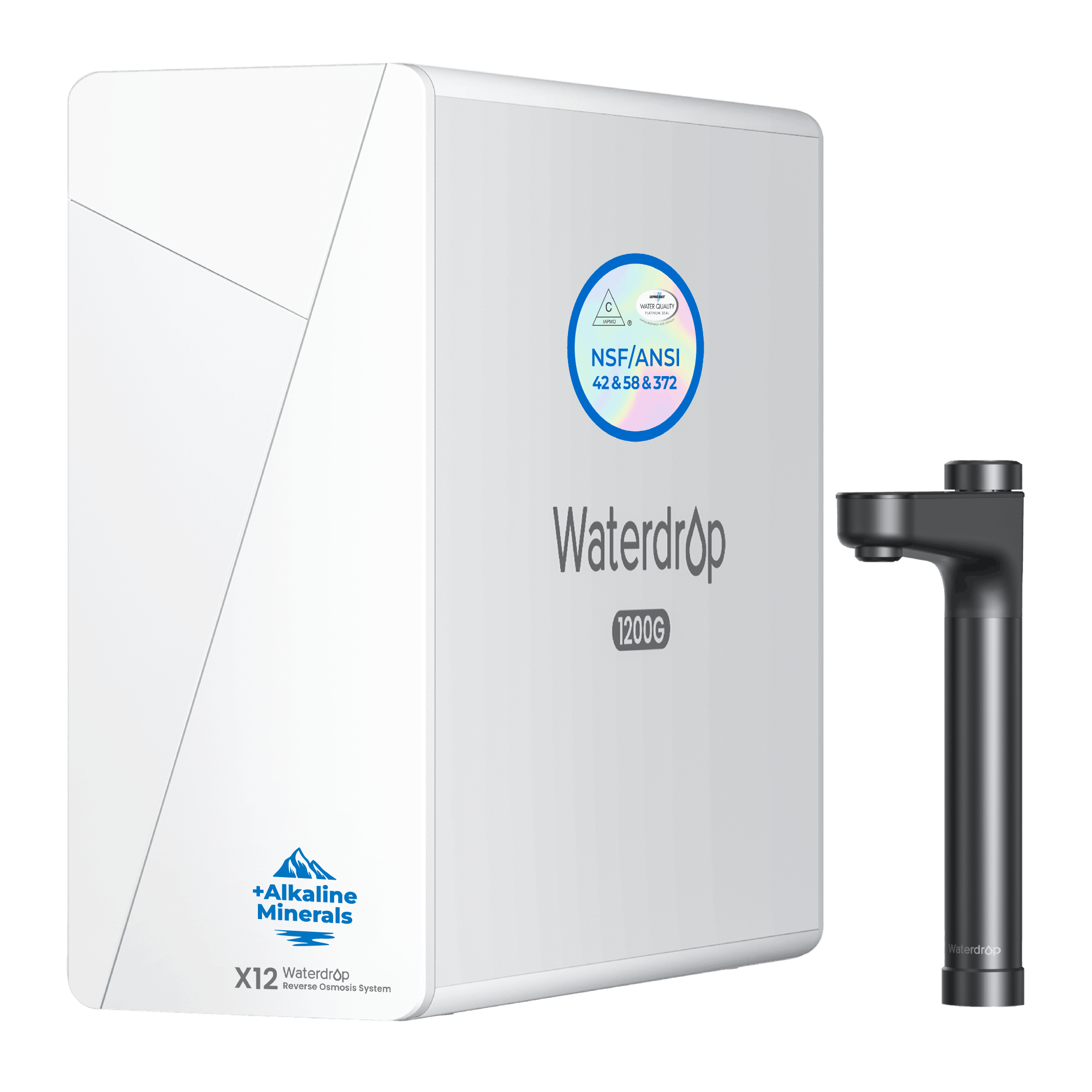 Waterdrop X Series Reverse Osmosis System, X12