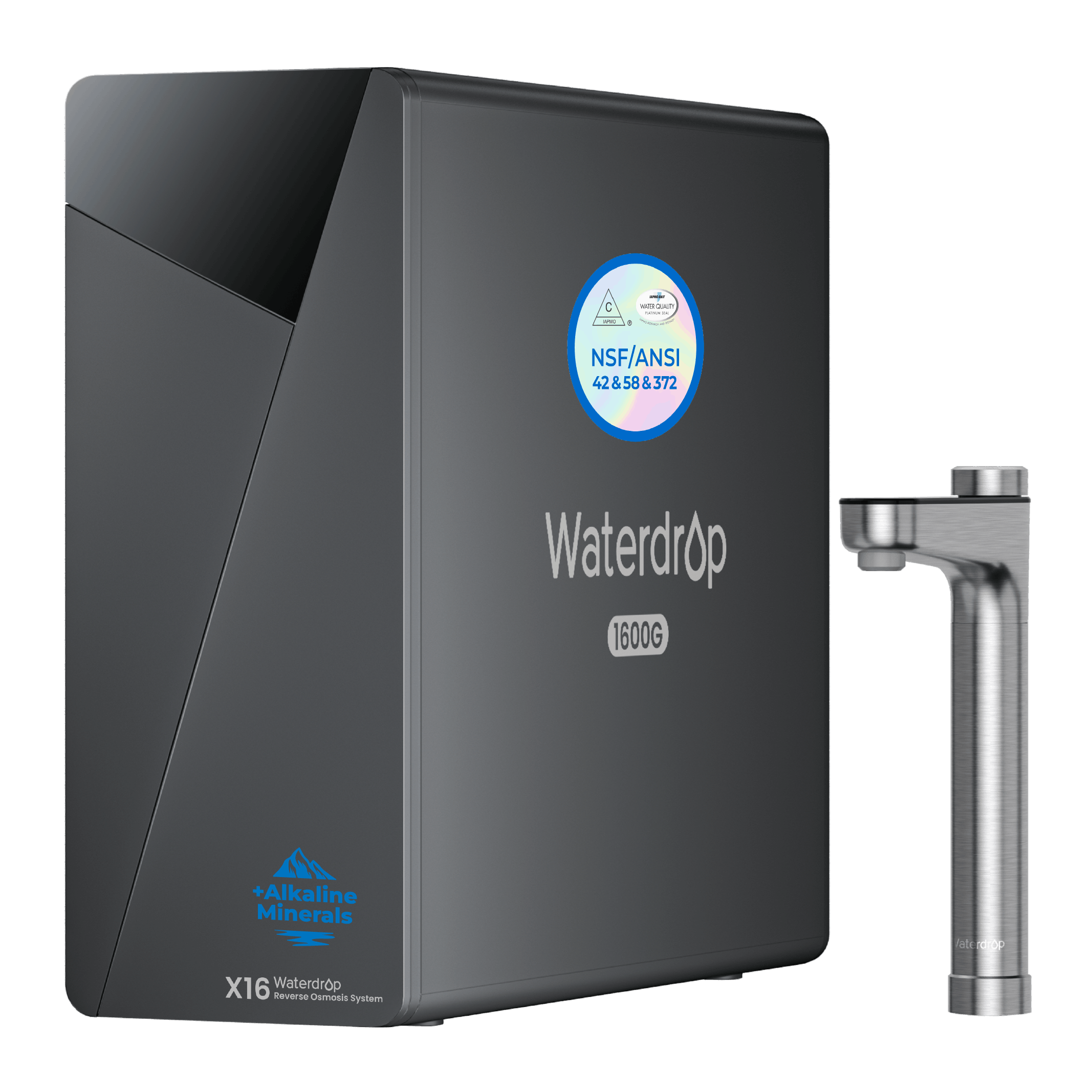 Waterdrop X Series Undersink Reverse Osmosis System, X16