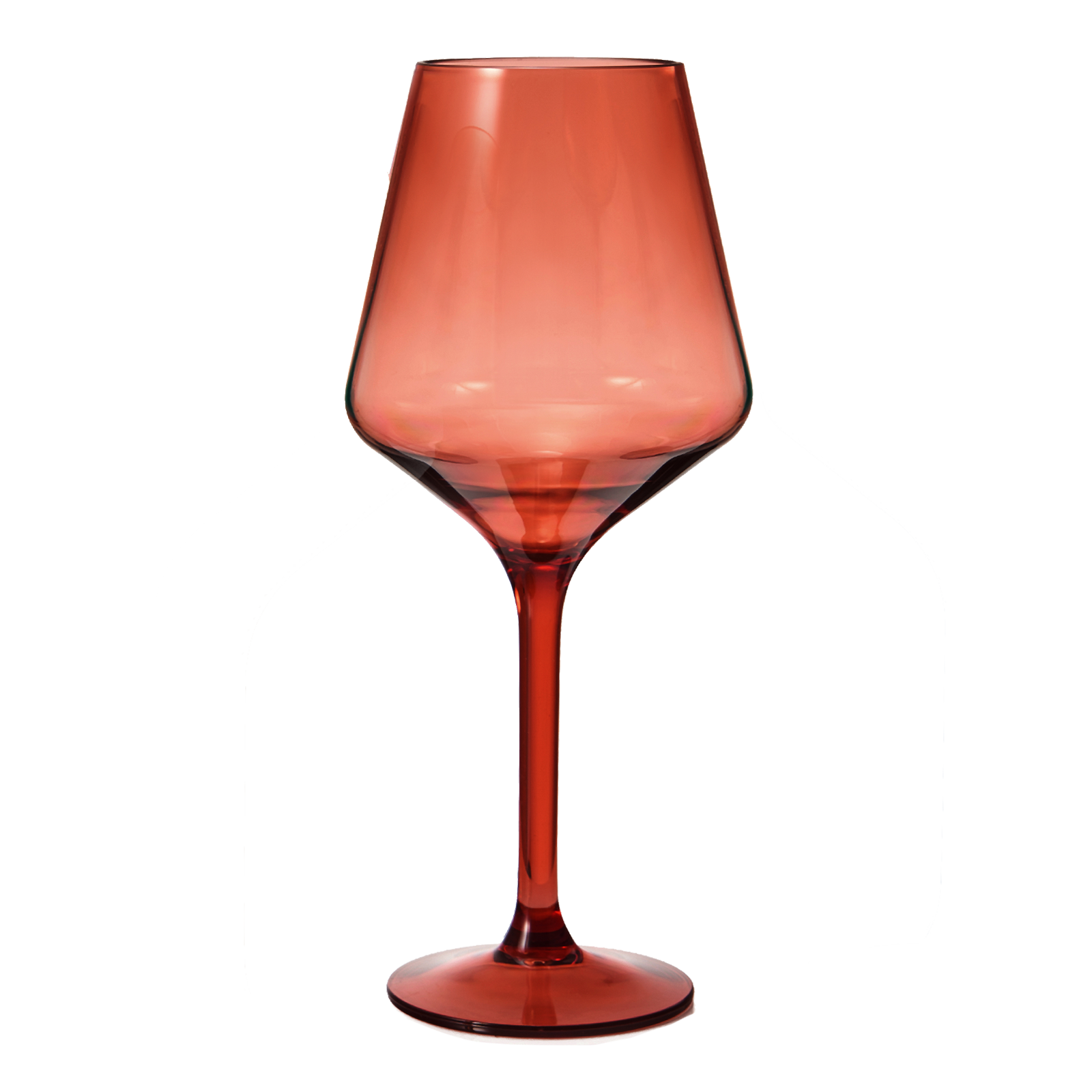 Saint Tropez Acrylic Stemmed Wine Glassware, Set of 2