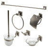 Alfi Brand Ab9509-Bn Brushed Nickel 6 Piece Matching Bathroom Accessory Set