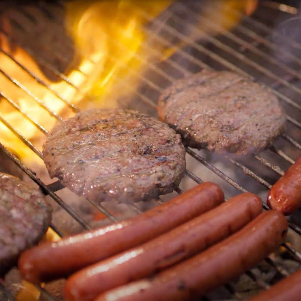"Heavy Hitter" Grill Set with Customized Handles
