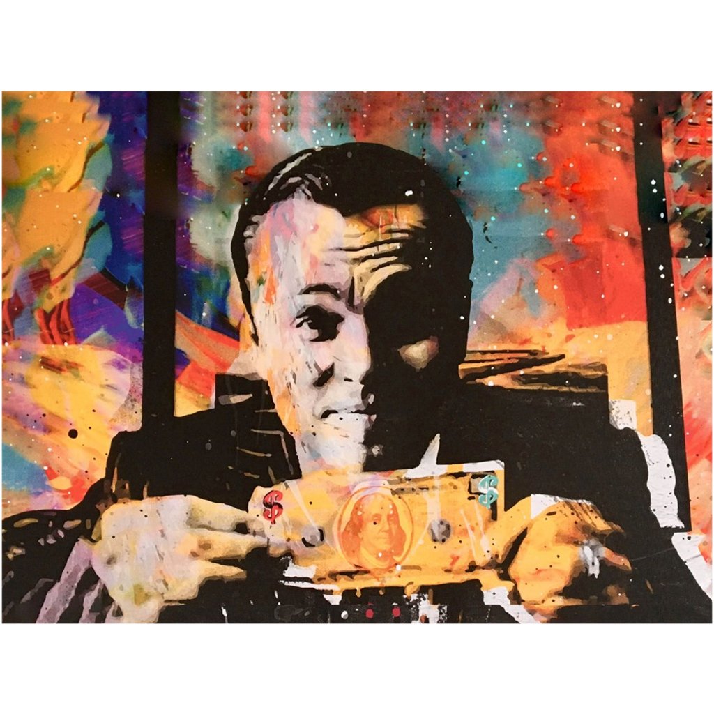 Wolf Of Wall Street Canvas Poster