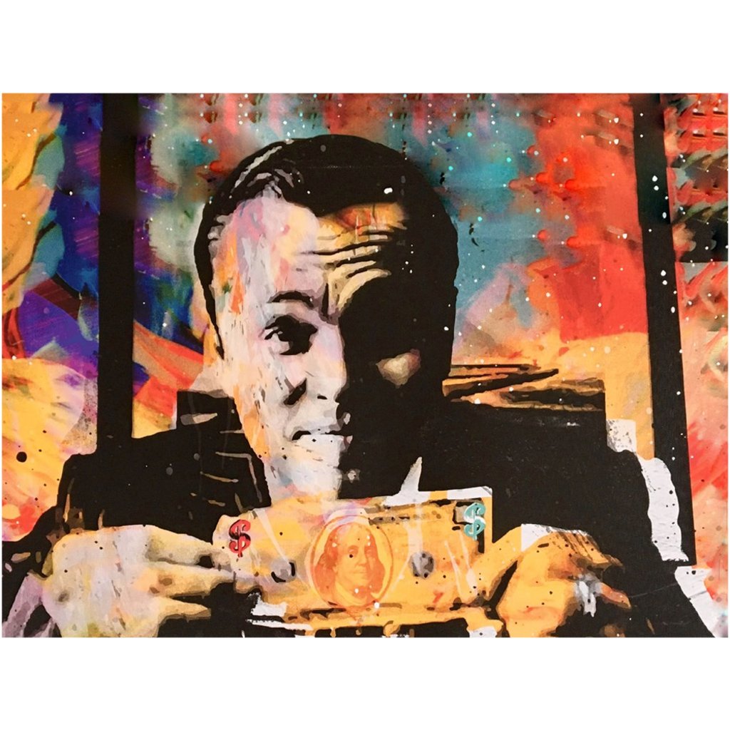 Wolf Of Wall Street Leonardo Dicaprio Motivational Art Poster