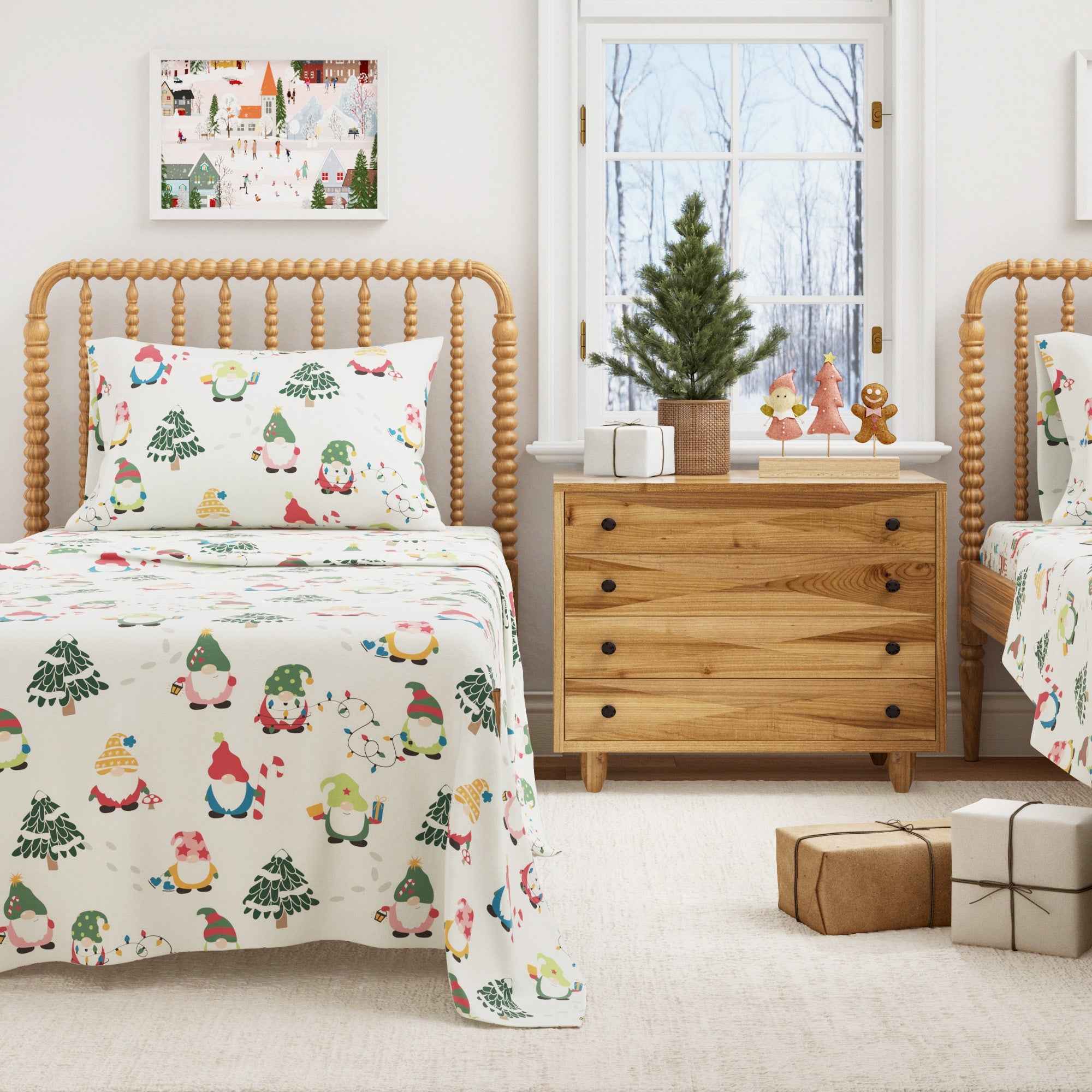 4-Piece Turkish Cotton Flannel Sheet - Whittaker Collection