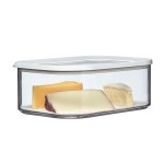 MEPAL, MODULA Food Storage Cheese Box with Lid for Parmesan, Cheddar, Feta, Mozzarella, All Cheese Types, BPA Free, 2000ml | 68oz, 1 Count