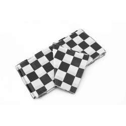 Tytroy 2pc Checkered Racing Table Cover Reusable Flag Table Cover 54