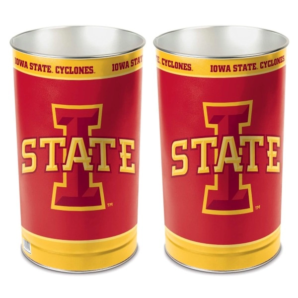 Wincraft Ncaa Iowa State Cyclones 15 Waste Basket, Team Color, One Size