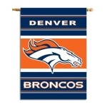 Fremont Die Nfl Denver Broncos 2-Sided House Flag, 28