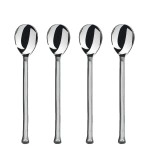 Gourmet Settings Exotique Platinum Stainless Steel Minispoons Set Of 4