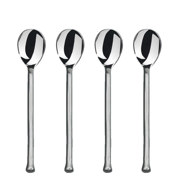 Gourmet Settings Exotique Platinum Stainless Steel Minispoons Set Of 4