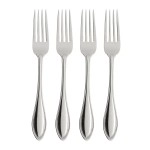 Oneida American Harmony Everyday Flatware Dinner Forks, Set Of 4