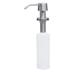 Alfi Ab5004 Stainless Steel Solid Modern Soap Dispenser, Nickel