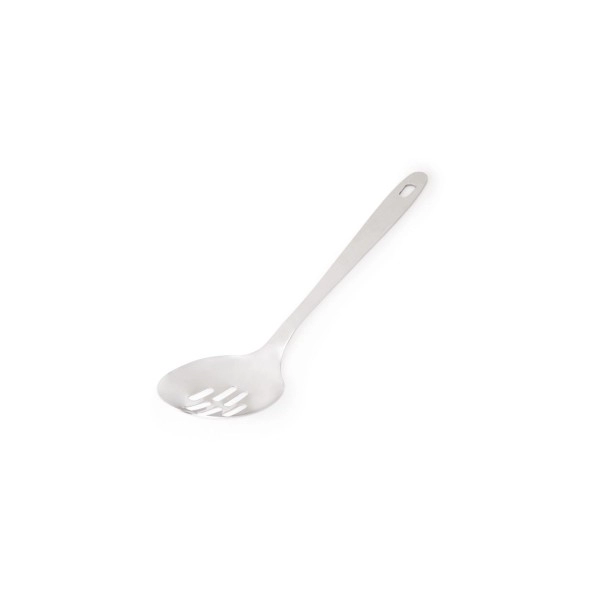 Fox Run Pierced Serving Spoon, 2.25 X 2.75 X 12.75 Inches, Metallic