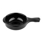 G.E.T. Hsb-112-Bk Soup Bowl With Handle, 12 Ounce, Black (Set Of 12)