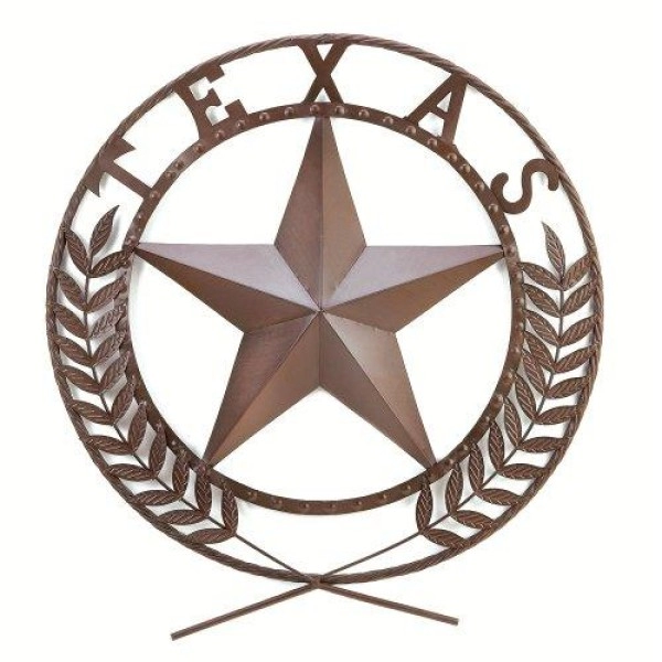 Gifts & Decor Texas Lone Star State Hanging Western Theme Wall Plaque