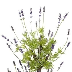 Nearly Natural 5332 Topiary Silk Tree, 4-Feet, Lavender
