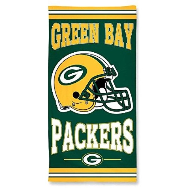 Wincraft Nfl Green Bay Packers A1874515 Fiber Beach Towel, 9 Lb/30