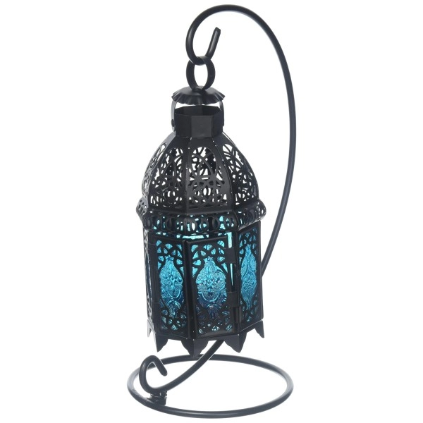 Sapphire Night Hanging Lantern - 1 Unit