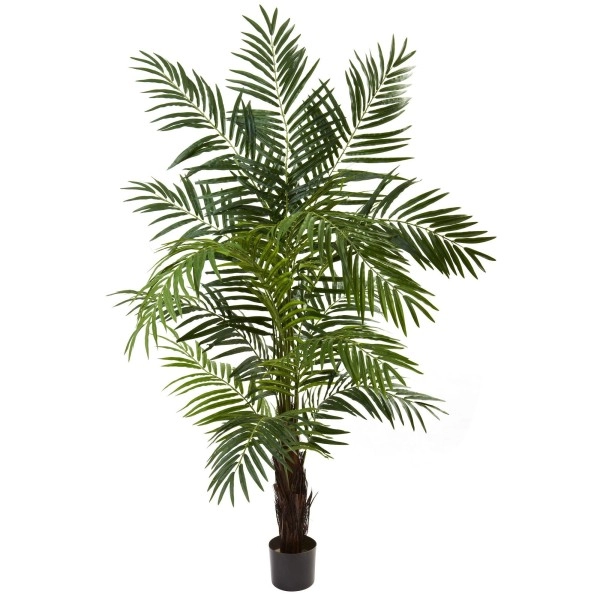 Nearly Natural 5408 Areca Palm Tree, 6-Feet, Green