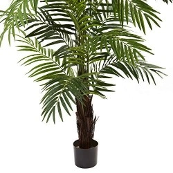 Nearly Natural 5408 Areca Palm Tree, 6-Feet, Green