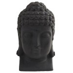 Nearly Natural 4983 Indooroutdoor Buddha Head, Black,115 X 12 X 185