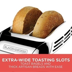 Black+Decker Tr3500Sd Bread Toaster, Stainless Steel