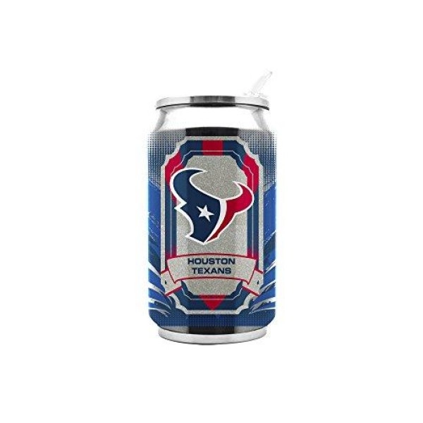 Nfl Houston Texans 16Oz Double Wall Stainless Steel Thermocan