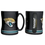 Boelter Brands Nfl Jacksonville Jaguars 291682 Coffee Mug, Team Color, 14 Oz