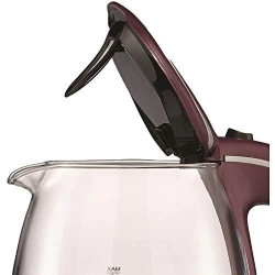 Brentwood Cordless Electric Kettle Glass, 1.7L, Purple