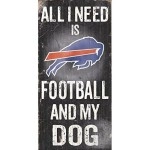 Fan Creations N0640 Buffalo Bills Football And My Dog Sign Navy, 6