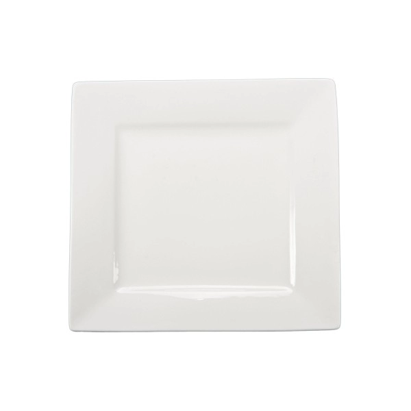 Bia Cordon Bleu 7.25-Inch Square Plate, Set Of 4, White