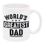 Promotion & Beyond Funny Mug For Dad Worlds Greatest Dad Father'S Day Gift For Dad Papa Ceramic Coffee Tea Mug Pb270