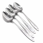 Iskybob 4 Pack Stainless Steel Grapefruit Dessert Spoon,6.7'' Long