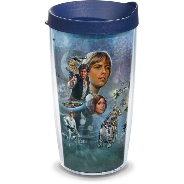 Tervis Disney Star Wars Celebration Made In Usa Double Walled Insulated Tumbler Travel Cup Keeps Drinks Cold & Hot, 16Oz, Classic