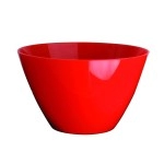 Mepra Azd23058912R Round Bowl, [Pack Of 6], 12 Cm, Red, Polycarbonate Dishwasher Safe Tableware