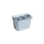 Kitchen Spaces Colander Stackable Food Storage Bin, Small