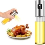Puzmug Oil Sprayer For Cooking, Olive Oil Sprayer Mister, 100Ml Olive Oil Spray Bottle For Salad, Bbq, Kitchen Baking, Roasting