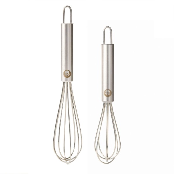 Babish 2-Piece (5 And 7) Stainless Steel Tiny Whisk Set