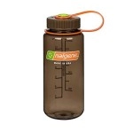 Nalgene Sustain Tritan Bpa-Free Water Bottle Made With Material Derived From 50% Plastic Waste, 16 Oz, Wide Mouth