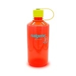 Nalgene Sustain Tritan Bpa-Free Water Bottle Made With Material Derived From 50% Plastic Waste, 32 Oz, Narrow Mouth, Pomegranate Sustain