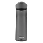 Contigo Cortland Spill-Proof Water Bottle, Bpa-Free Plastic Water Bottle With Leak-Proof Lid And Carry Handle, Dishwasher Safe, Licorice, 24Oz