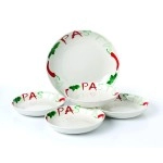 Lorren Home Trends Familia Pasta Set, Multicolor